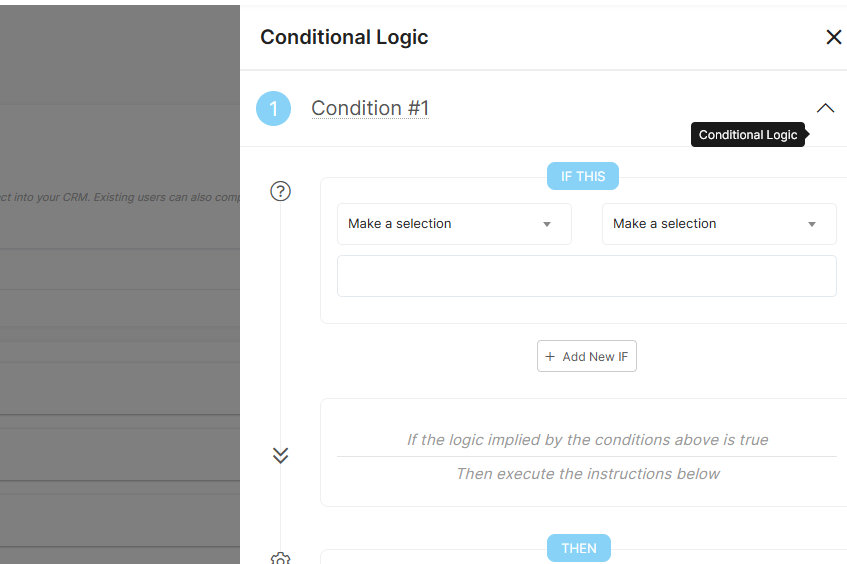 SuiteDash Conditional Fields